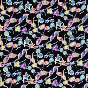 Sunglasses Print Cotton Fabric Hoffman